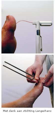 monofilament-en-stemvork